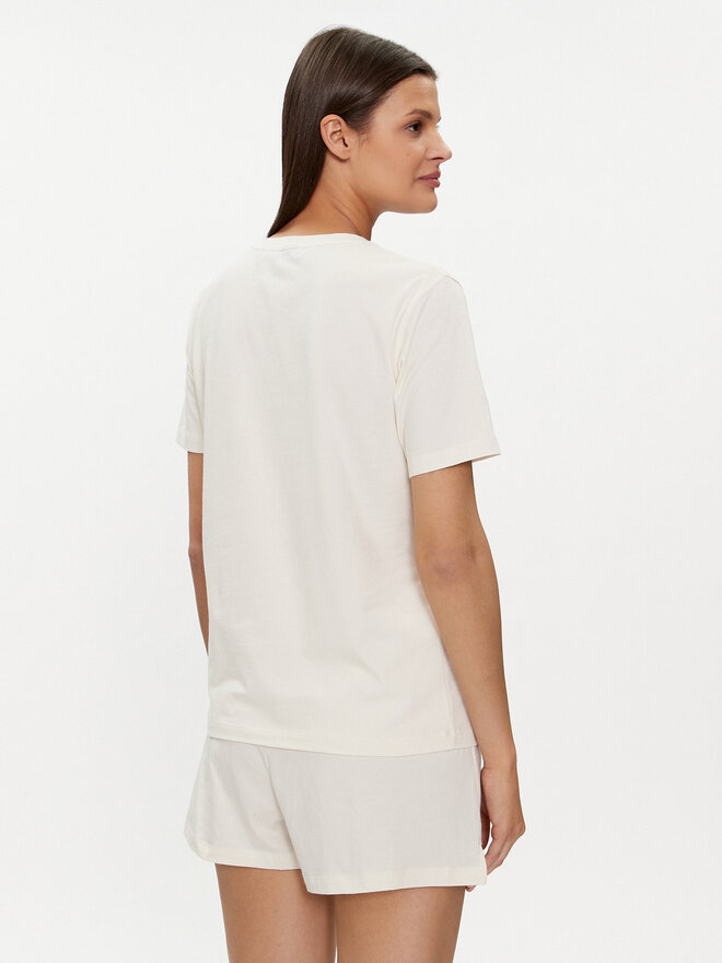 BOSS BOSS Camiseta 50510322 Écru Regular Fit