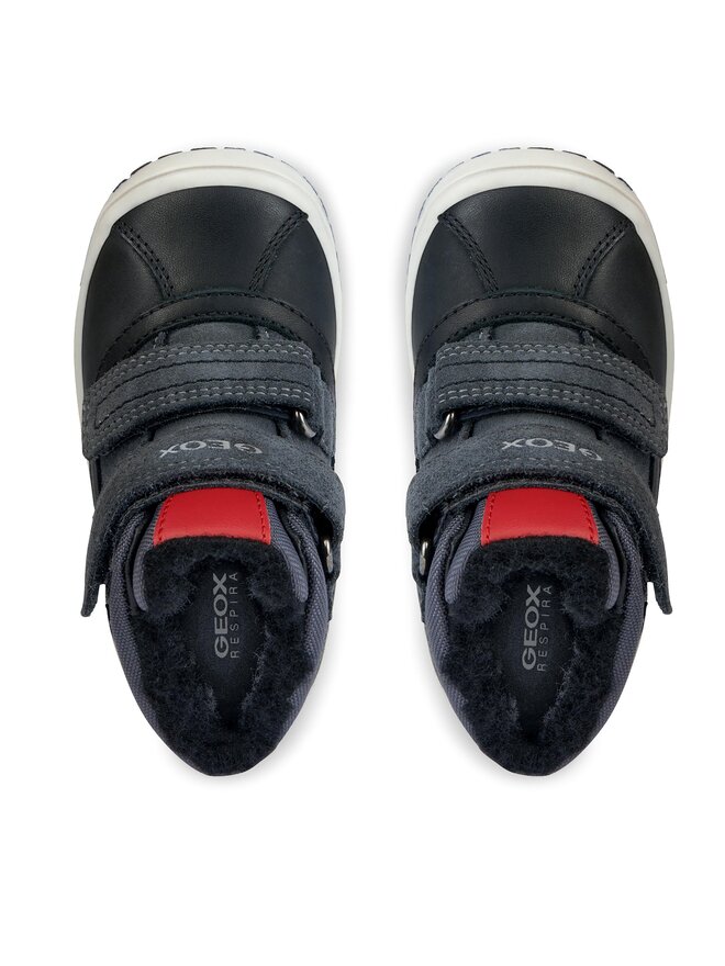 Geox Šnurovacia obuv Geox B Omar Boy Wpf B162DB 022FU C0047 M Sivá