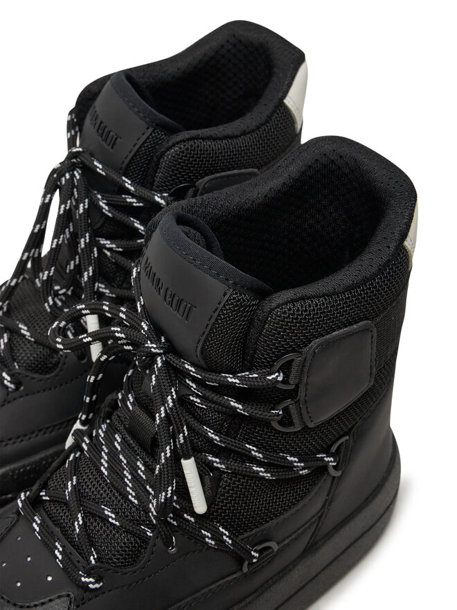 Moon Boot Śniegowce Moon Boot Park Sneaker Boot 80D2470060 Czarny