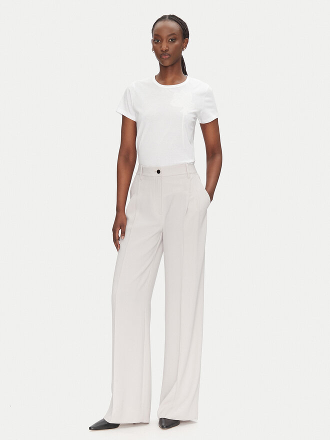 BOSS BOSS Póló Eventsa7 50537598 Fehér Regular Fit