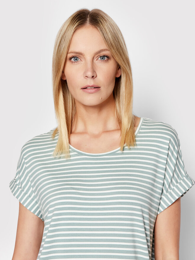ONLY ONLY Póló Moster 15206243 Zöld Relaxed Fit