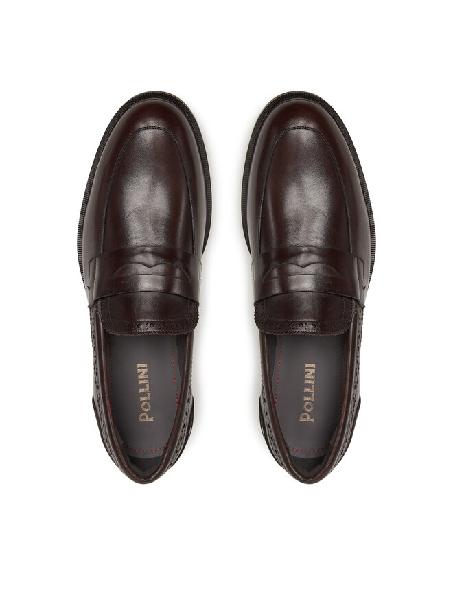 Pollini Lordsy Pollini SB10092M0MUA0301 Brązowy