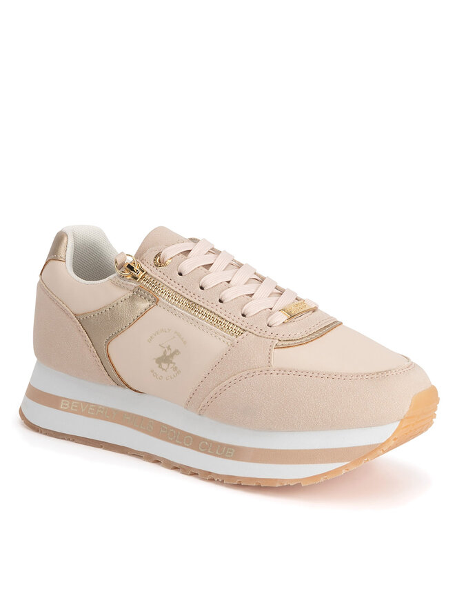 Beverly Hills Polo Club Sneakersy Beverly Hills Polo Club V12-694 Růžová