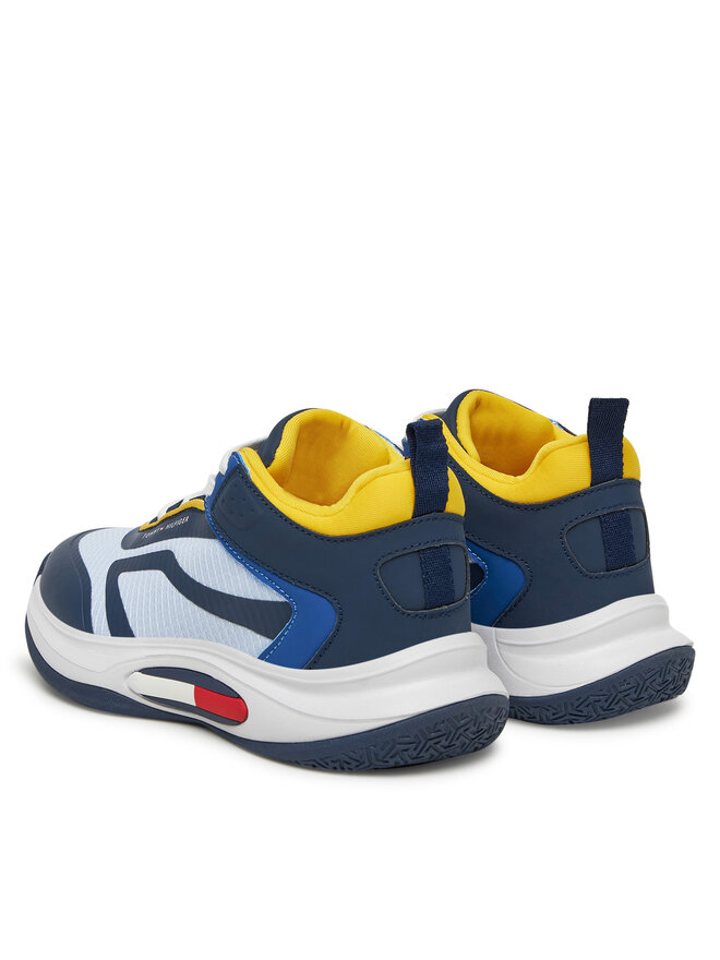 Tommy Hilfiger Tenisice Tommy Hilfiger Low Cut Lace-Up T3B9-33884-1695 Tamnoplava