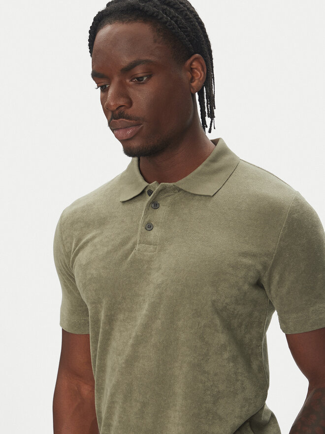 Lindbergh Lindbergh Poloshirt 30-404263 Beige Relaxed Fit