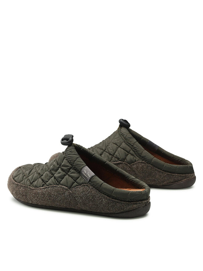 Zapatilla De Casa Toni Pons Para Hombre - Estilo Zueco En Fieltro, Suela De Goma Y Plantilla Extraíble