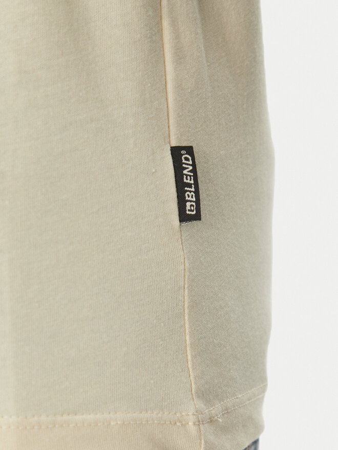 Blend Blend Póló 20718263 Bézs Regular Fit