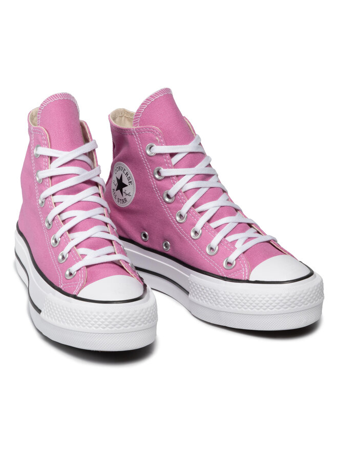 Converse Sneakers aus Stoff Converse Ctas Lift Hi 571631C Rosa