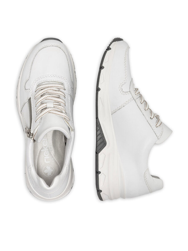 Rieker Sneakersy Rieker 48134-81 Biały