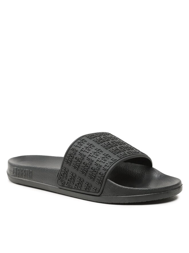 Big Star Shoes Klapki Big Star Shoes LL274A147 Czarny