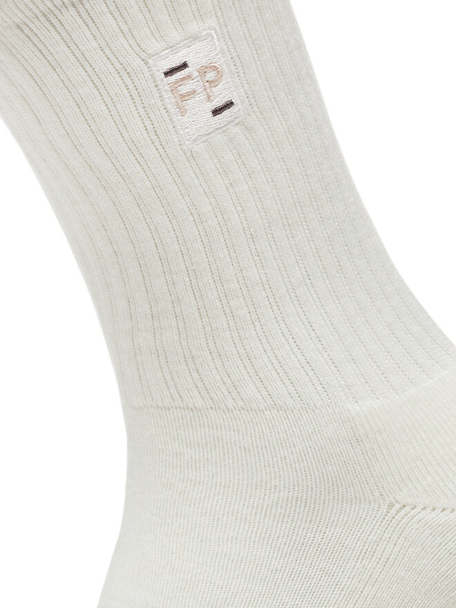 Filling Pieces Κάλτσες Ψηλές Ανδρικές Filling Pieces Patch 68513711901 Λευκό