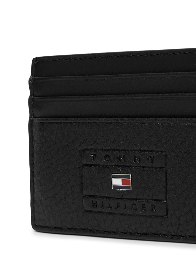 Tommy Hilfiger Kreditkartenetui Tommy Hilfiger Th Casual Flag Cc Holder AM0AM14251 Schwarz