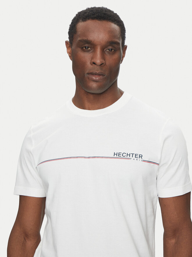 Hechter Paris Hechter Paris Camiseta 75008 151919 Blanco Regular Fit