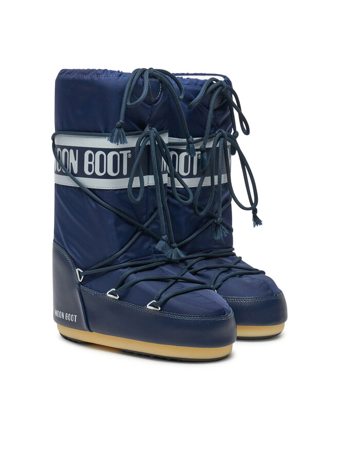 Moon Boot Śniegowce Moon Boot 80D1400440 D Niebieski
