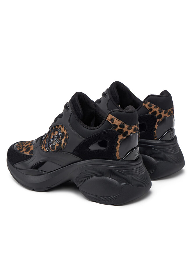 Michael Kors Sneakersy Michael Kors Zuma Trainer 43R5ZUFS1H Černá
