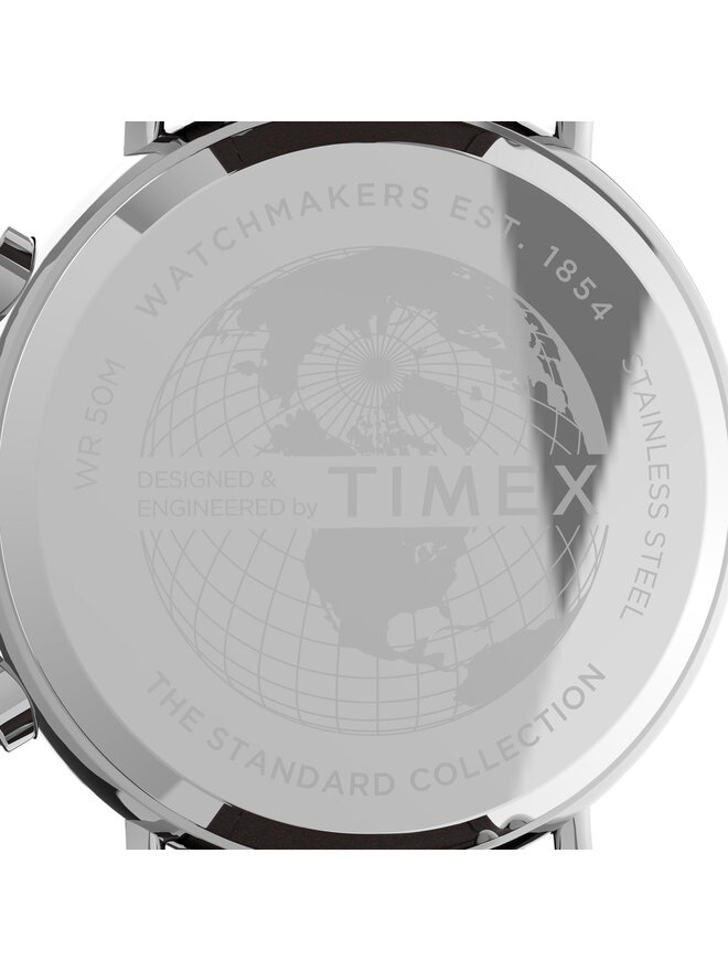 Timex Hodinky Timex Standard Chronograph TW2V27600 Hnedá