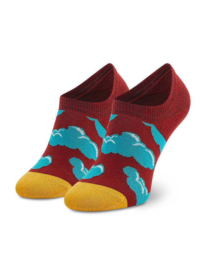 Happy Socks Короткі шкарпетки unisex Happy Socks UTC38-4500 Бордовий