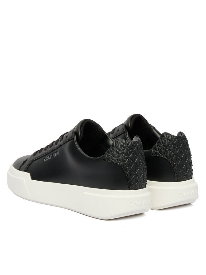 Calvin Klein Sneakers Calvin Klein Chunky Cupsole Laceup Lth Bt Aop YW0YW02036 Schwarz