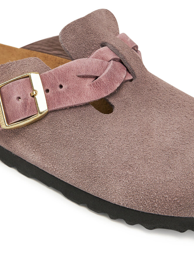Birkenstock Papucs Birkenstock Boston Braided 1029122 Rózsaszín