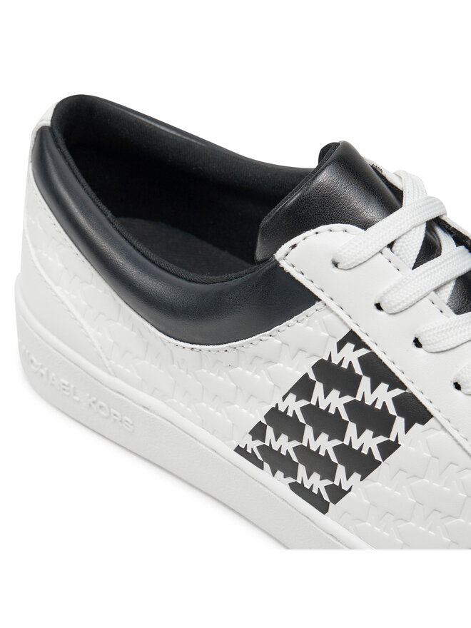 MICHAEL Michael Kors Αθλητικά MICHAEL Michael Kors Juno Stripe Lace Up 43T4JUFSAL Λευκό
