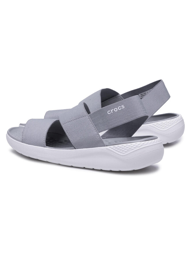 Basutės Crocs Literide Stretch Sandal W 206081 Pilka | eavalyne.lt