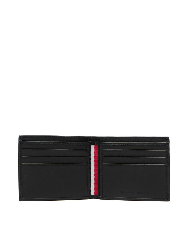Tommy Hilfiger Geldbörse Tommy Hilfiger Th Seasonal Mini Cc Wallet AM0AM14799 Schwarz