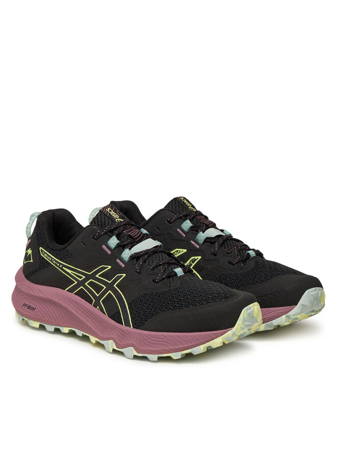 Asics Buty do biegania Asics Trabuco Terra 2 1012B427 Czarny