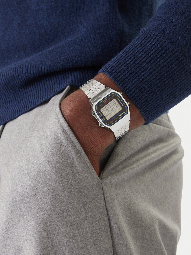 Casio Годинник Casio Vintage ABL-100WE-1AEF Срібний
