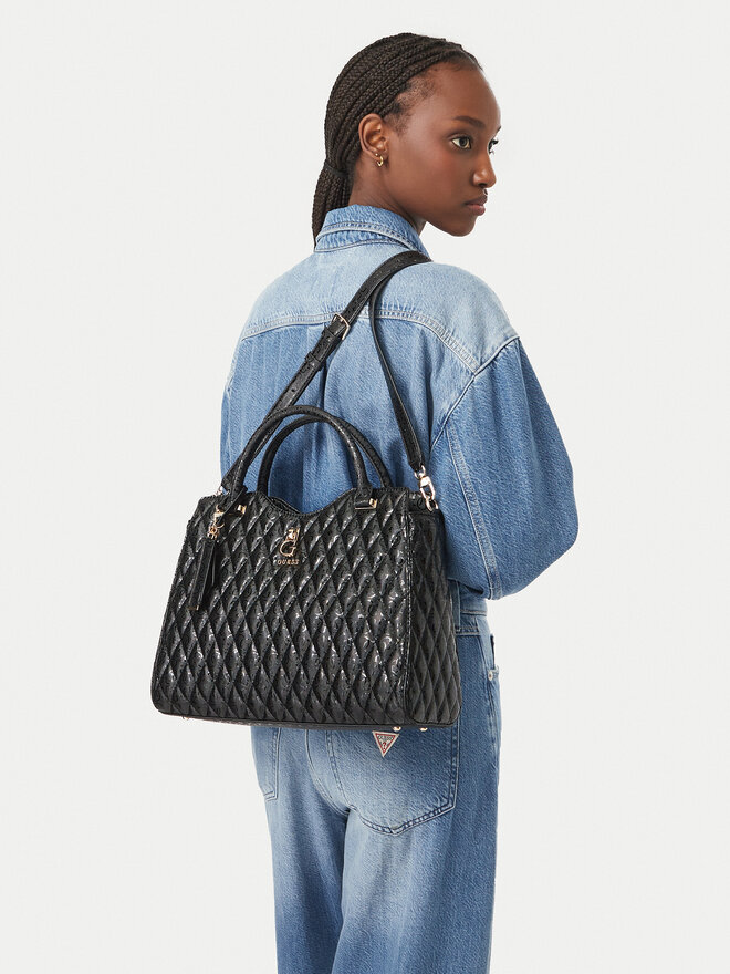 Guess Handtasche Guess Tamara HWGG23 23050 Schwarz