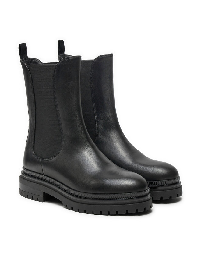 Weekend Max Mara Боти тип челси Weekend Max Mara Livrea 24257960346 Черен