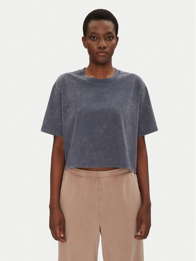 Under Armour Under Armour T-Shirt Rival Wash 1389724 Σκούρο μπλε Loose Fit