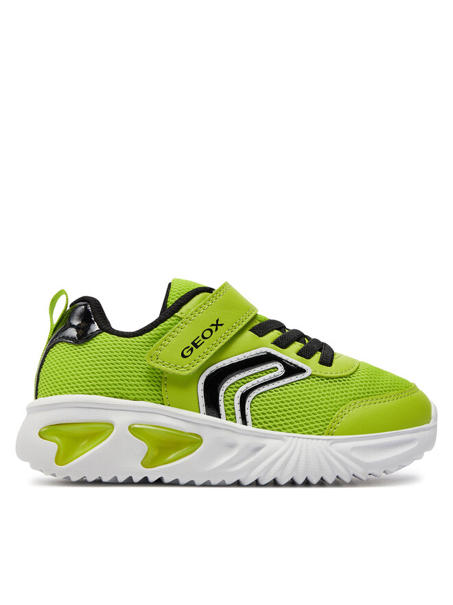 Geox Sneakersy Geox J Assister Boy J45DZC 014CE C3707 S Zelená