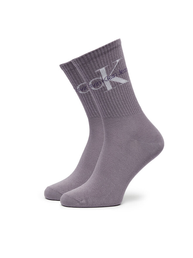 Calvin Klein Sada 4 párů dámských vysokých ponožek Calvin Klein 701229462 Barevná