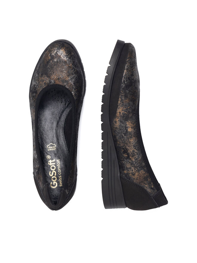 Go Soft Ballerinas Go Soft EST-TOMI-02 Schwarz