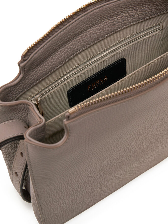 Furla Ročna torba Furla Nuvola S Crossbody WB01275 HSF000 2572S Siva