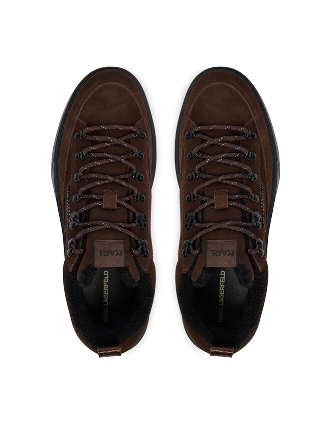 KARL LAGERFELD Sneakers KARL LAGERFELD Flint II KL53322L Dunkelbraun