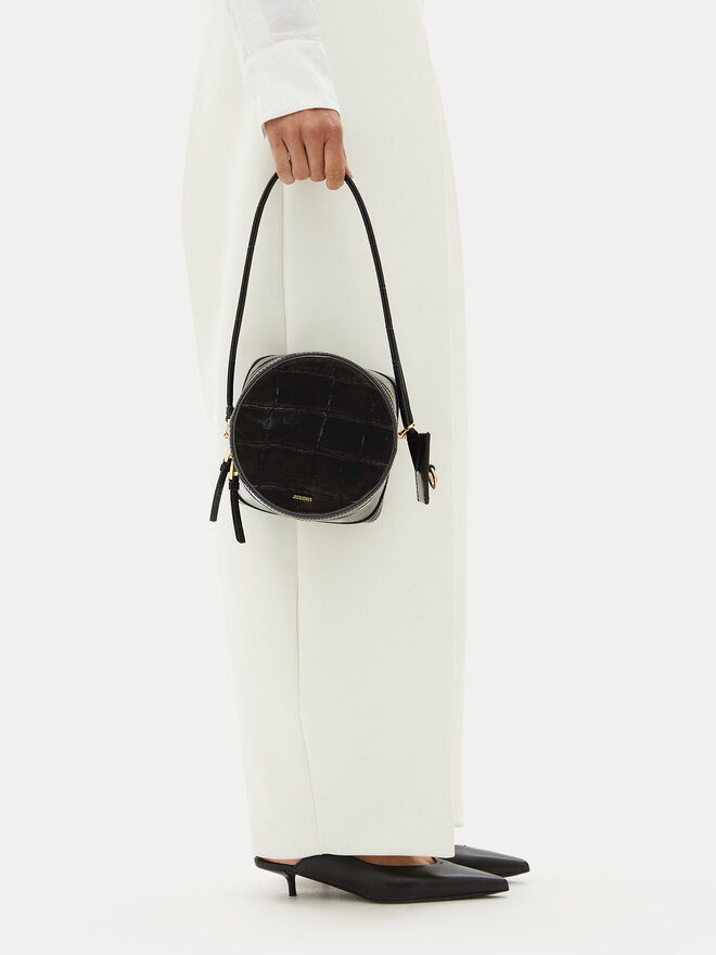 JACQUEMUS Táska JACQUEMUS 241BA398 Fekete