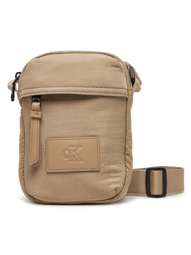 Calvin Klein Jeans Τσαντάκι Calvin Klein Jeans Metro Nylon Reporter S Ny LV04G3089G Μπεζ