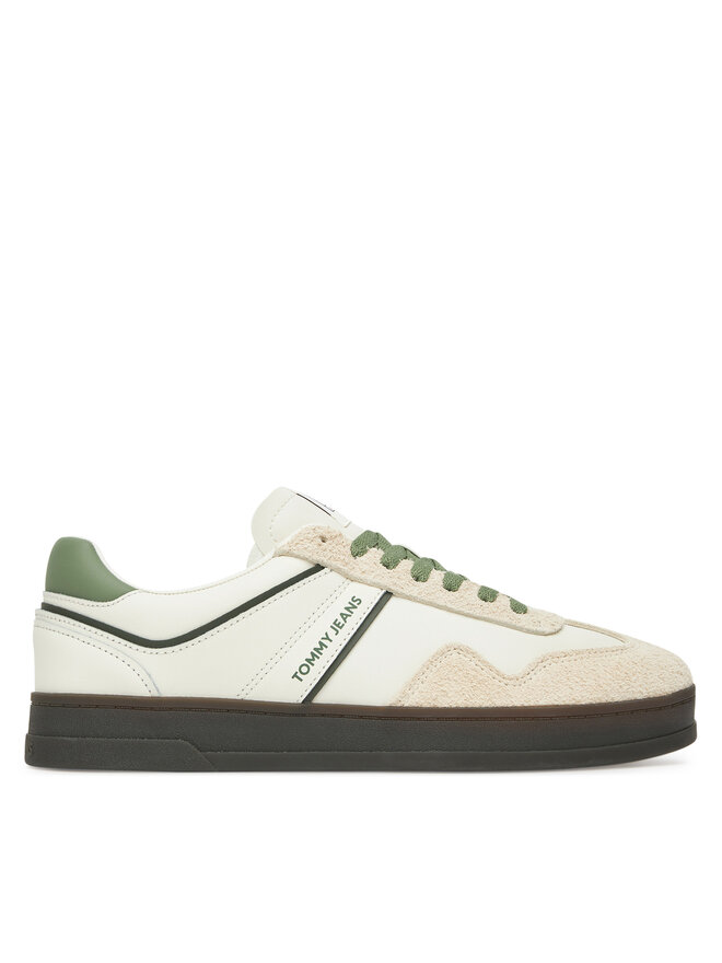 Tommy Jeans Sneakersy Tommy Jeans The Greenwich Leather EM0EM01587 Bílá