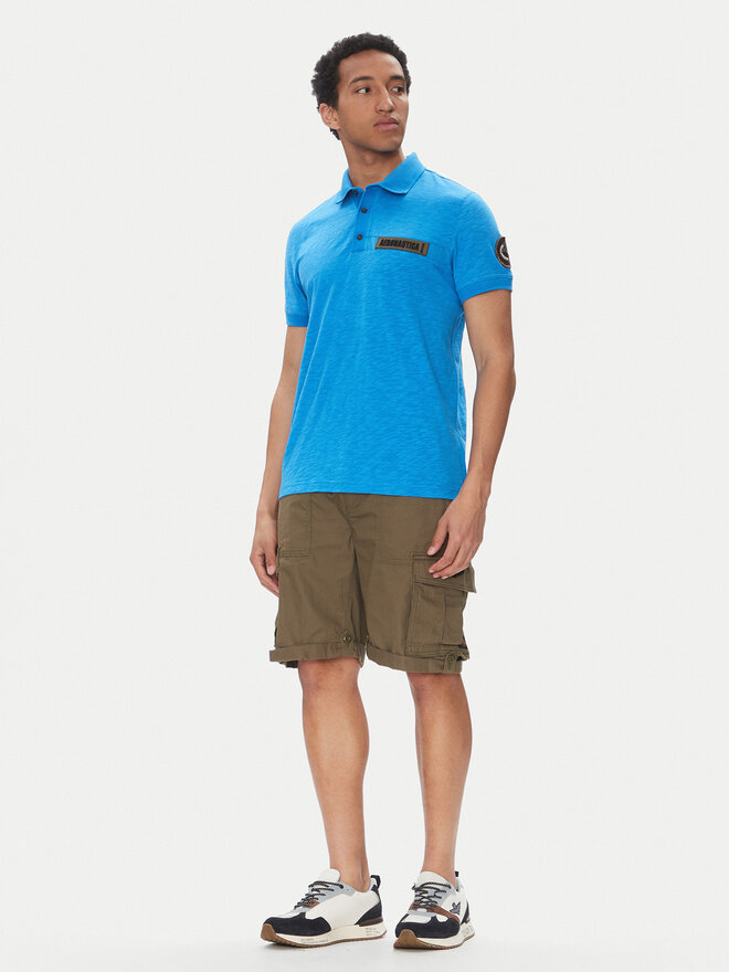 Aeronautica Militare Aeronautica Militare Polo 251PO1865J680 Azul Regular Fit