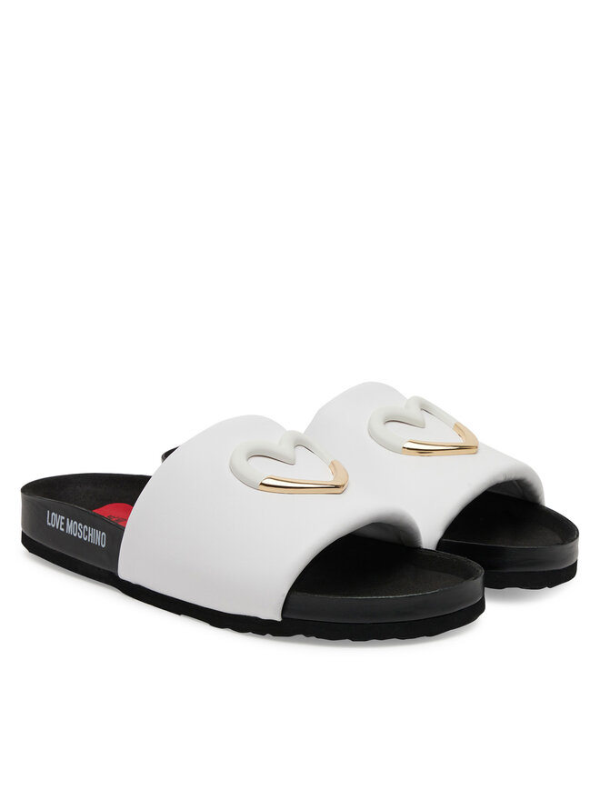 LOVE MOSCHINO Pantoletten LOVE MOSCHINO JA28283G1MIE0100 Weiß