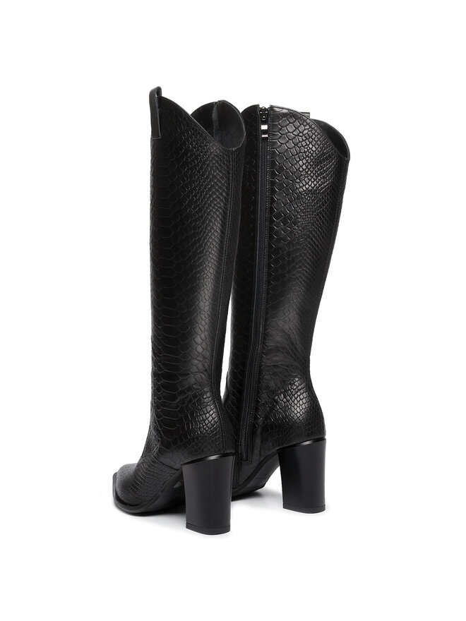 R.Polański Stiefel R.Polański 1030 Schwarz
