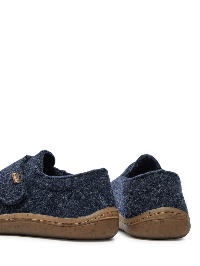 Froddo Papuče Froddo Barefoot Wooly Slippers G1700341 S Modrá