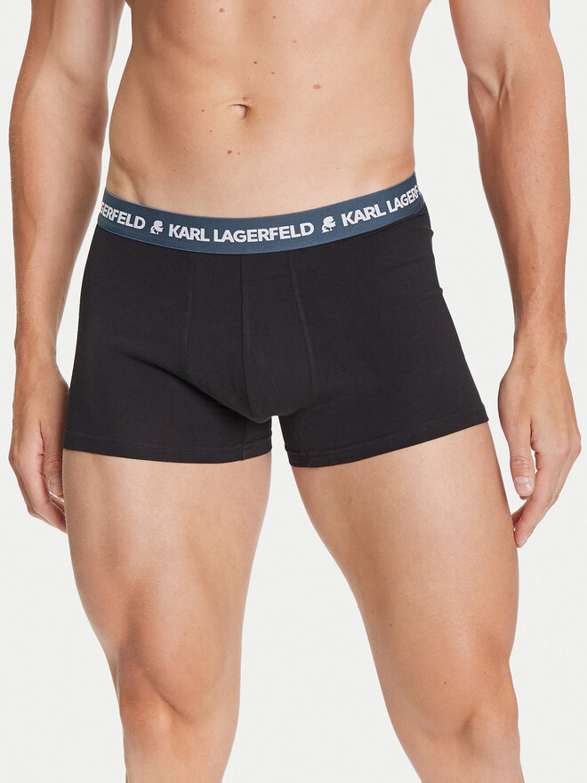 KARL LAGERFELD KARL LAGERFELD Pack de 3 bóxers A1M47021 Negro