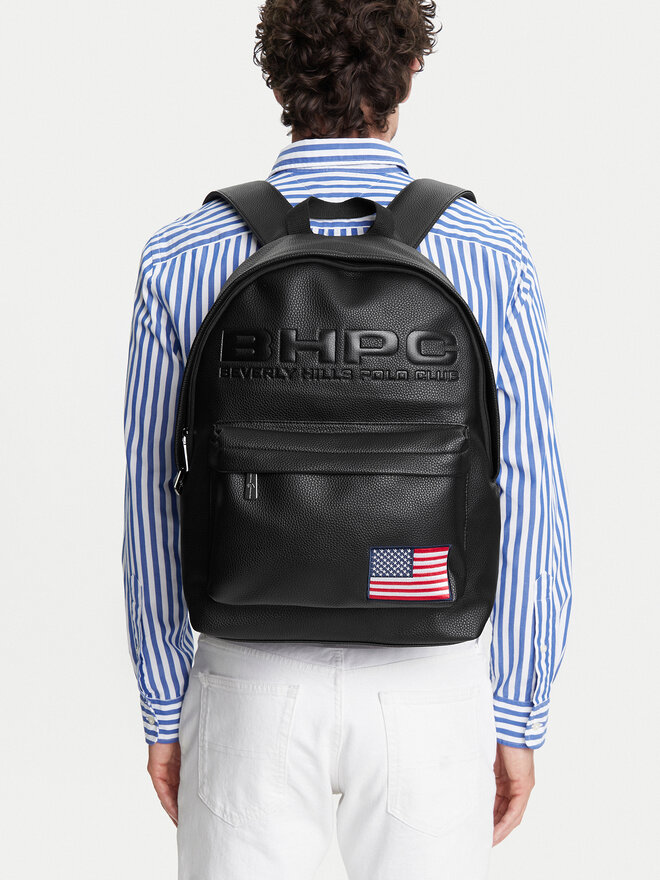 Beverly Hills Polo Club Hátizsák Beverly Hills Polo Club BHPC-H-001-08 Fekete