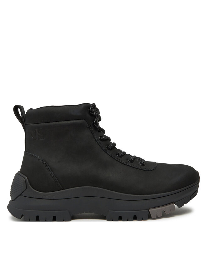 Calvin Klein Jeans Trapper stila apavi Calvin Klein Jeans Hybrid Wp Boot Laceup Rebellious YM0YM01077 Melns