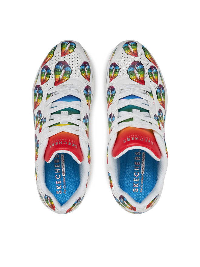 Skechers Αθλητικά Skechers 177084/WMLT Λευκό