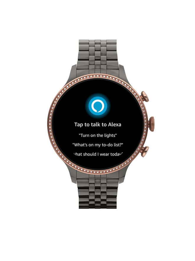 Fossil Chytré hodinky Fossil Gen 6 FTW6078 Šedá