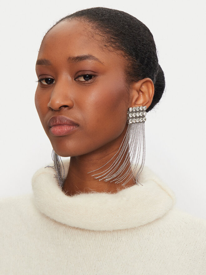 Weekend Max Mara Обици Weekend Max Mara Dear 2425756125600 Сребрист