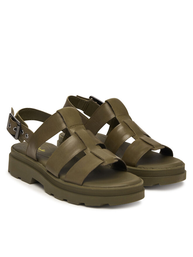 Clarks Босоніжки Clarks Orinoco3 Strap 26186489 Зелений
